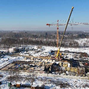 Zielone Staromieście rośnie w oczach – budowa trwa, a pierwsze efekty już widać